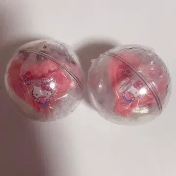 [새상품 2개 세트] 산리오 캡슐 지팡이 키티