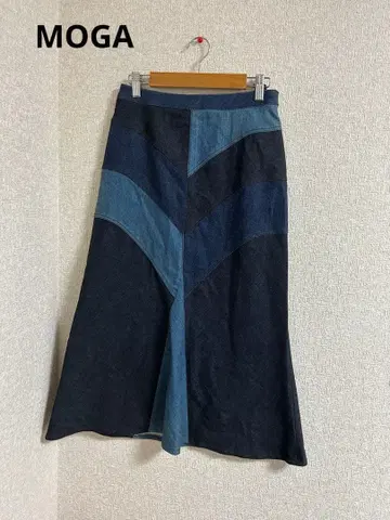 MOGA 스트레치 데님 스커트