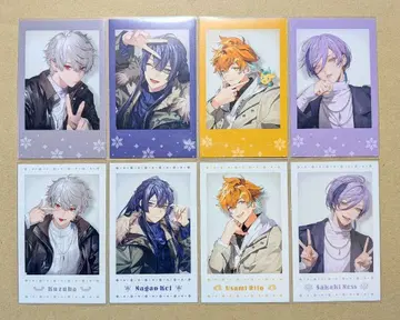 니지산지 윈터 데이트 2024 폴라로이드풍 카드