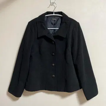 K Femme 피코트 아우터 자켓 블랙 M
