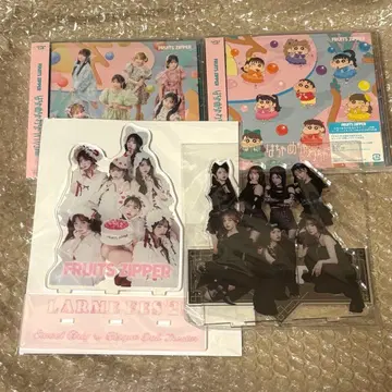 FRUITS ZIPPER 집합 아크릴 스탠드 세트