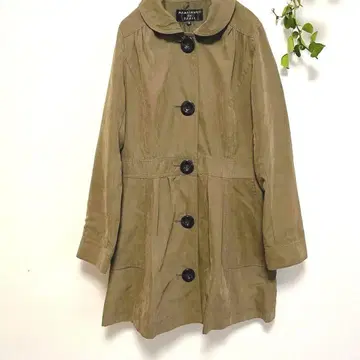 마마이쿠코 MAMAI KIUKO PARIS 트렌치코트 M 카키