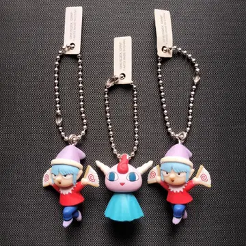 마법진 구루구루 피규어 키링 기플 상쾌한 요정 가샤폰