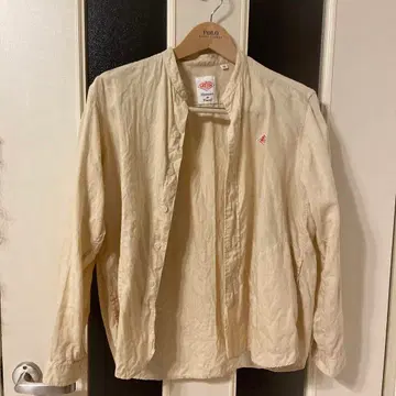 단톤 베이지 셔츠 긴팔