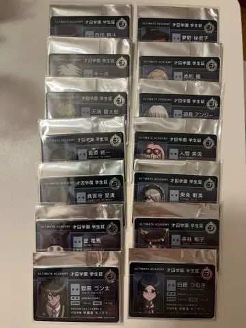 뉴 단간론파 V3 학생증풍 카드