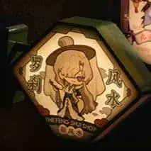 리버스:1999 길모퉁이에 불을 캐릭터 마그넷 라이트 박스 스비스티