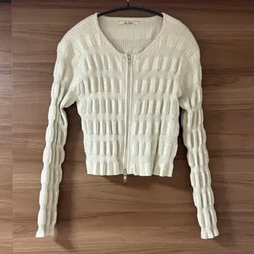 랜덤 리브 ZIPUP 가디건