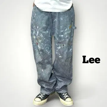 Lee DUNGAREES 히코리 페인터 팬츠 페인트 페인트 1점물