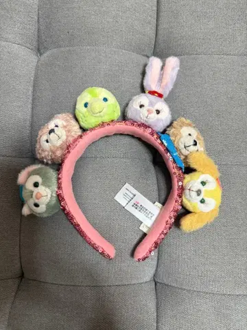 홍콩 디즈니 캐릭터 봉제 인형 머리띠