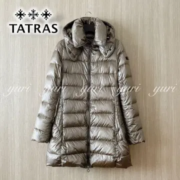 [ 719 ] 타트라스 후드 부착 롱 다운 코트 여성용 바빌라 베이지
