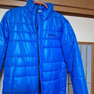 adidas 다운 자켓 파랑 S 사이즈