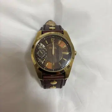 FOSSIL 자동 와인딩 아날로그 손목시계 ME-1062
