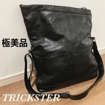 [ 컨디션 최상 ] TRICKSTER 블랙 바디백