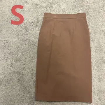 PLST 카멜 타이트 스커트 S 사이즈