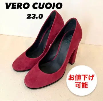 [ VERO CUOIO ] 여성용 벨로아 여성용 23cm 미사용 새상품