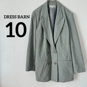 DRESS BARN [ 10 ] 그린 테일러드 자켓