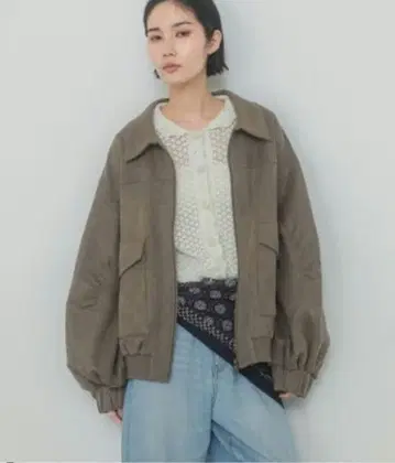최종 가격 인하! JEANASIS 몬스터 블루종 베이지
