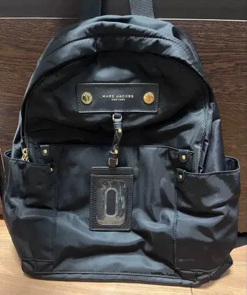 MARC JACOBS 블랙 백팩