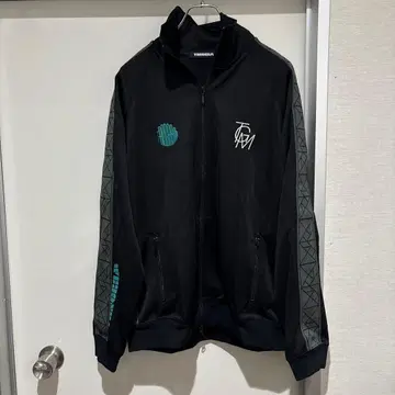 탕그램 블랙 풀 지퍼 자켓 XL