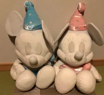 미키 미니 봉제 인형 빅 2체 세트