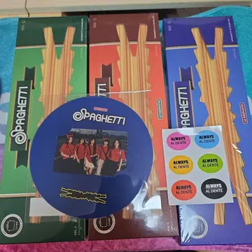 le sserafim spaghetti 3형태 세트 앨범 미개봉 새상품
