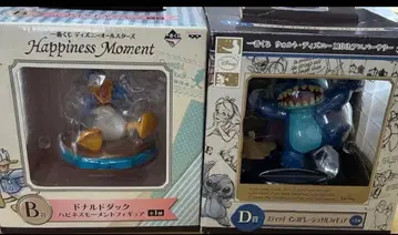 디즈니 도널드 덕 & 스티치 피규어 세트