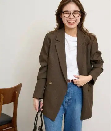 JOURNAL STANDARD relume 샤크 트위드 테일러드 자켓