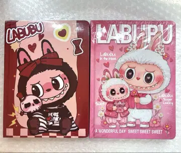 러브부 LABUBU 수첩 노트북 노트 2권 세트 묶음 판매