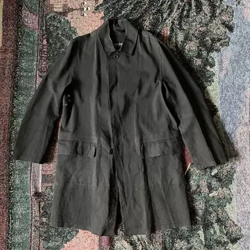 1990s mackintosh rubberized coat vintage