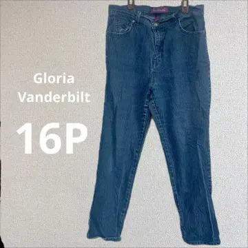 새상품급 Gloria Vanderbilt 다크 블루 데님 16P