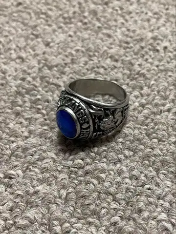 a10278 키스톤사제 빈티지 칼리지 실버 반지