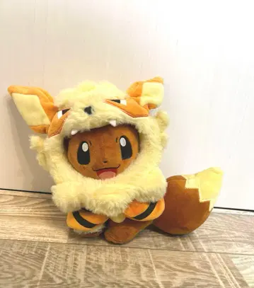 오키나와 한정판 윈디 판초 이브이 (스마일) 봉제 인형 포켓몬 센터