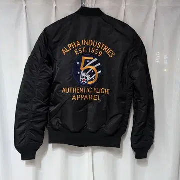 알파 인더스트리즈 MA-1 플라이트 자켓 블랙