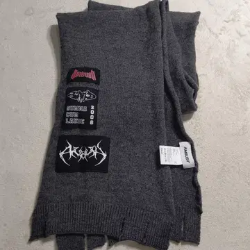 [ 미사용품 ] AMBUSH 머플러 y2k 귀중 레어 무릎 담요 숄더