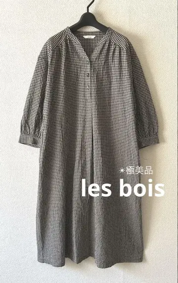 [ les bois ] 컨디션 최상 노카라 원피스