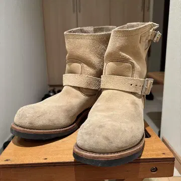 레드윙 RED WING 엔지니어 부츠 스웨이드 26.5cm
