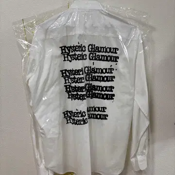 클리닝 완료 Hysteric Glamour 화이트 긴팔 셔츠 L
