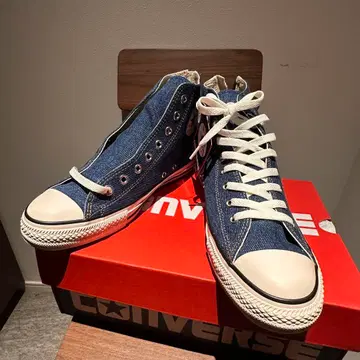 [ 새상품/한정판 모델 ] CONVERSE 데님 하이컷 스니커즈