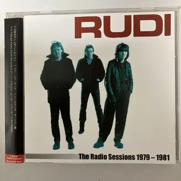 단종 레어 RUDI Radio Sessions 펑크 천국 파워팝 CD
