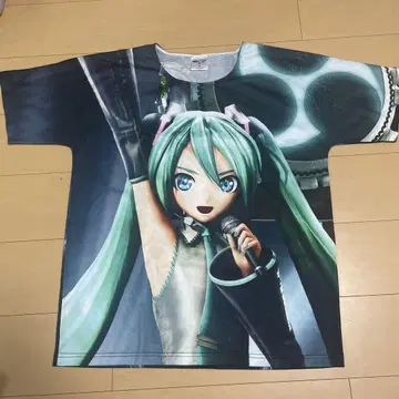 하츠네 미쿠 x 코도 북 티셔츠