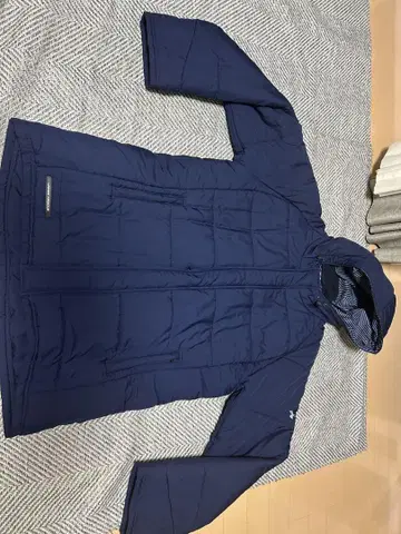 언더아머 다운 인프라레드 하프 코트 후디드 XXL 사이즈