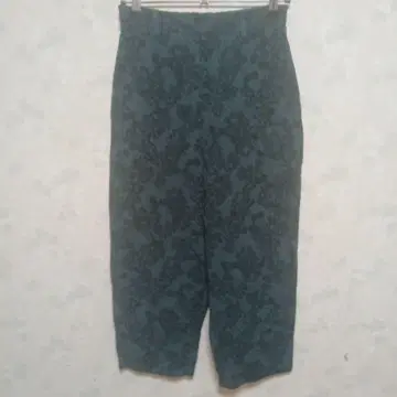 안티카 ANTIQUA 꽃무늬 자카드 사루엘 팬츠