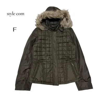 [ 도쿄 스타일 ] style com 퀼팅 자켓 F 라쿤