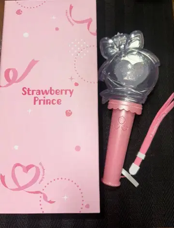 스토푸리 딸기 리본 응원봉