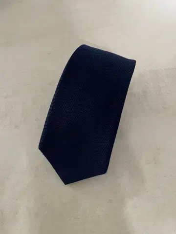 Maker's Shirt 넥타이 무지 네이비