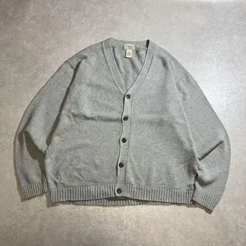 90s 00s L.L.Bean 가디건 코튼 니트 엘엘빈