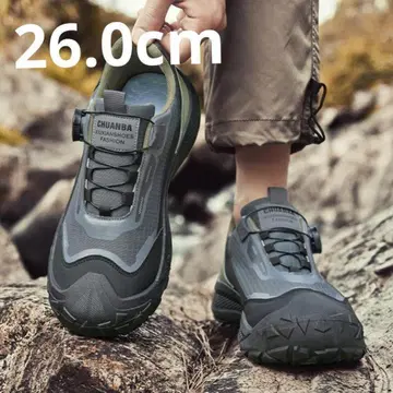 다이얼식 트레킹 슈즈 방수 아웃도어 신발 등산 하이킹 낚시