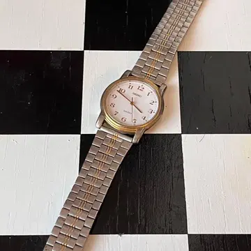 SEIKO 루센트 손목시계 치프 레트로 빈티지 배터리 방전