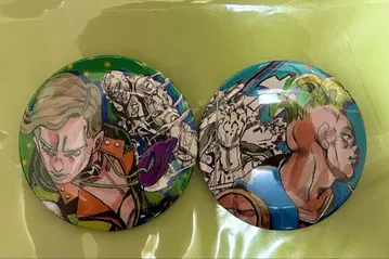 죠죠의 기묘한 모험 원화전 제5부 황금의 바람 캔뱃지 프로슈토 페시