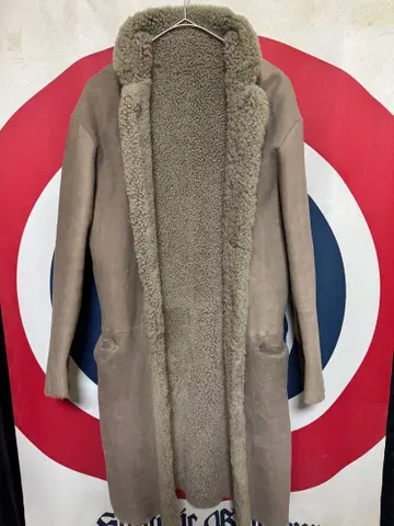 무스탕 코트 더블 페이스 사이즈 38